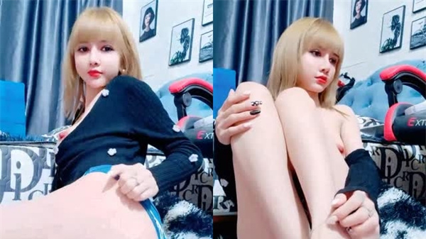 超性感黄发美女这黑丝美腿让我欲罢不能卧槽这腿也太极品了瞬间鸡儿梆硬.}